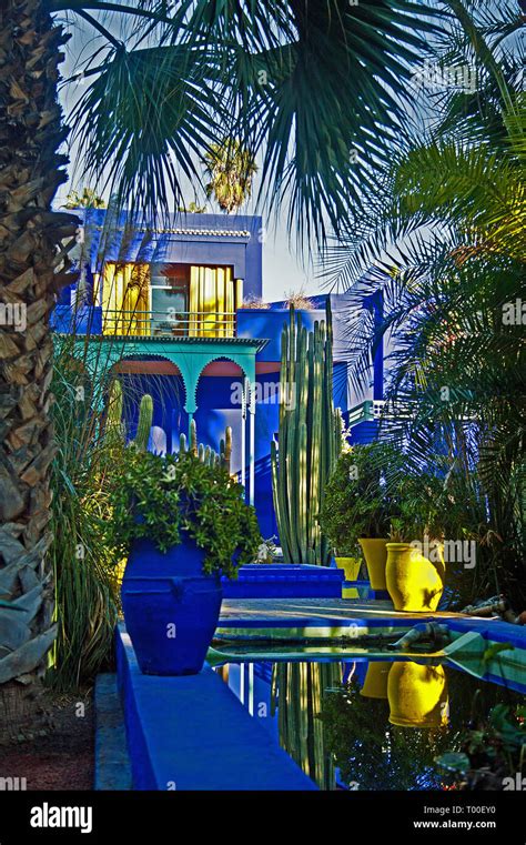 yves st laurent morocco garden.